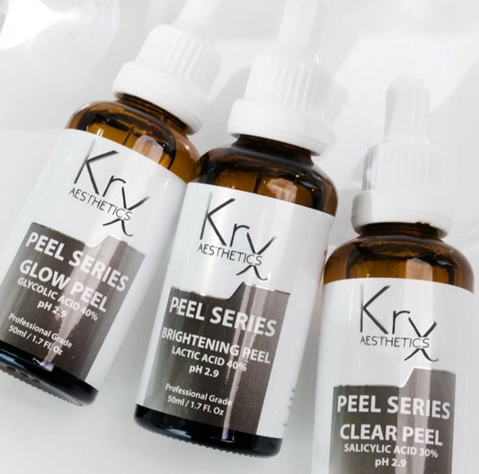 Rainforest facial with KRX products
