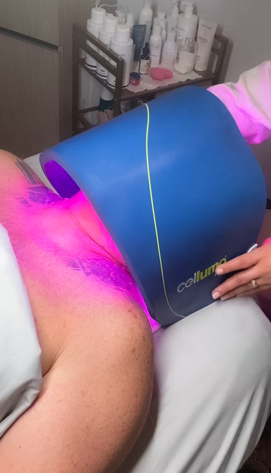 Medical grade LED light therapy for face and scalp